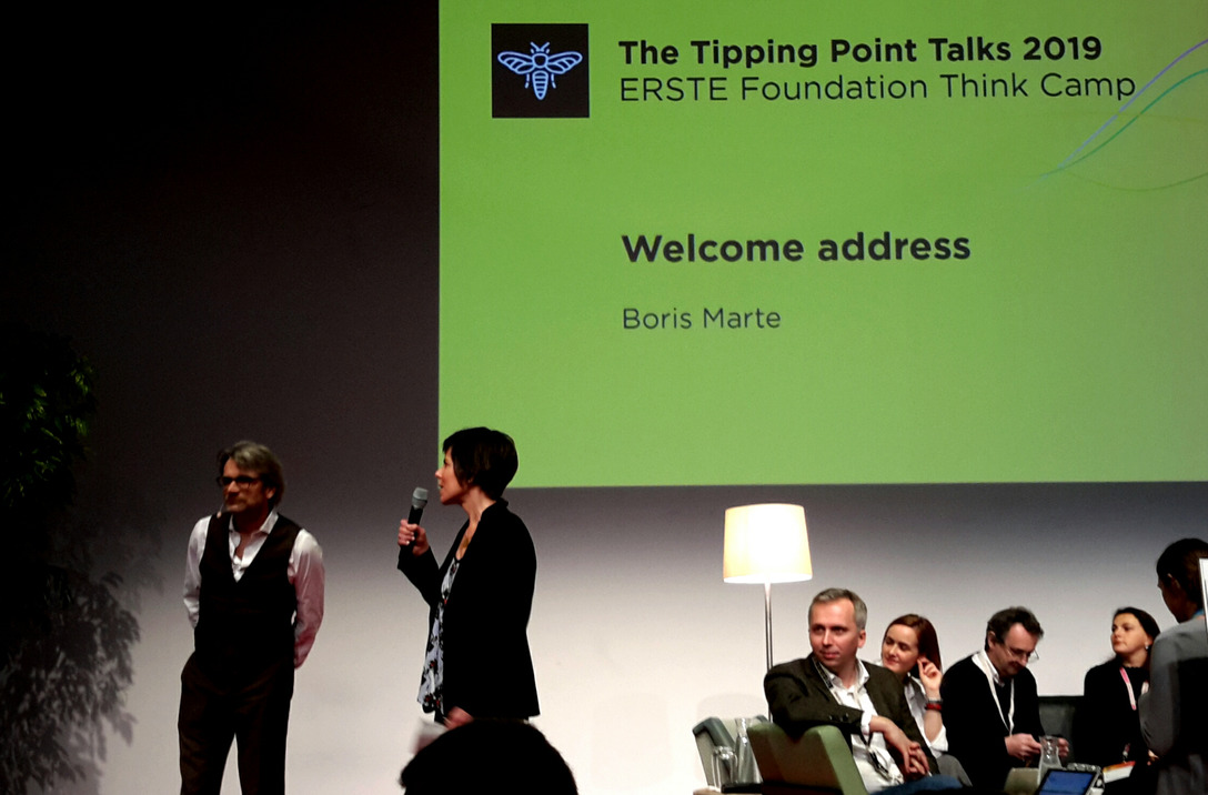 Shabka at the Tipping Point Talks 2019 with Francis Fukuyama 3